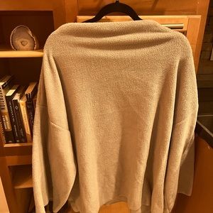 Cost Plus World Market Pullover Poncho style